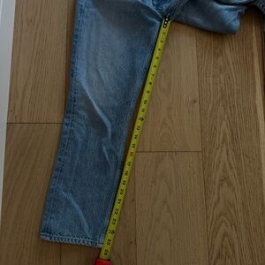 AGOLDE Riley High-Rise Straight Crop Jeans A056B‑811 – Size 27